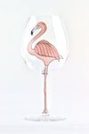 SALE Flamingo Wine Goblet