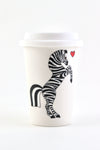 Zebra Travel Cup
