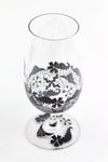 Black Lace Beer Glass