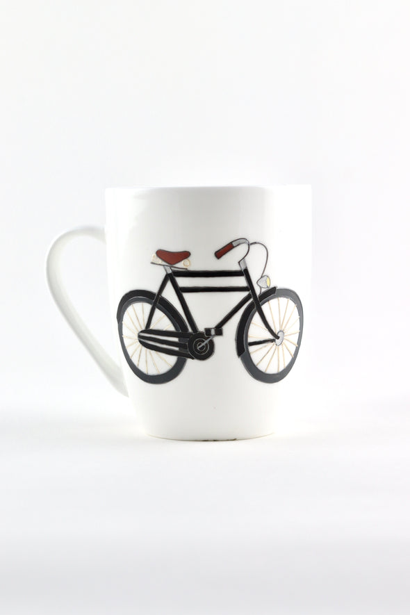 Bicycle Fine Bone China Mug