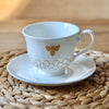 Gold Bees Teacup