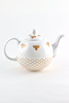 Gold Bees Teapot