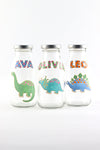 Dinosaur Mini Milk Bottles