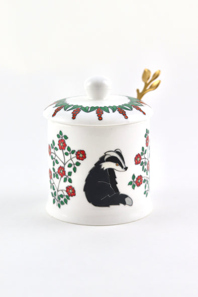 Woodland Friends Jam/Sugar Pot