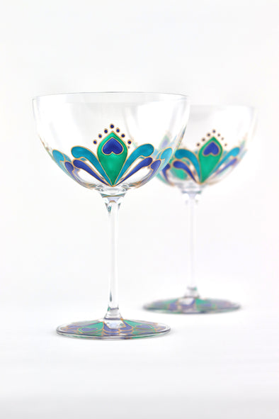 Peacock Feather Coupe