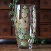 Hollyhocks Vase