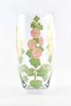 Hollyhocks Vase