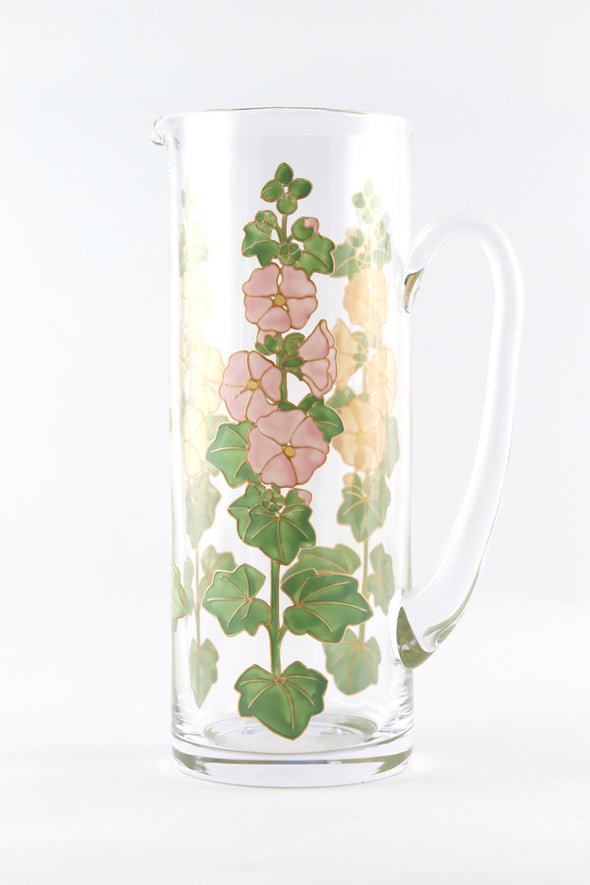 Hollyhocks Pitcher
