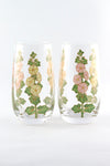 Hollyhocks Tumblers