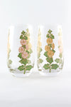 Hollyhocks Tumblers