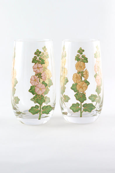 Hollyhocks Tumblers