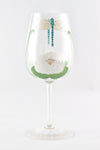 Dragonflies Wine Glass
