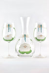 Dragonflies Wine Glass