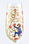 Romeo and Juliet Champagne Flutes