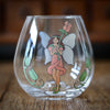 Garden Fairies Stemless Glass