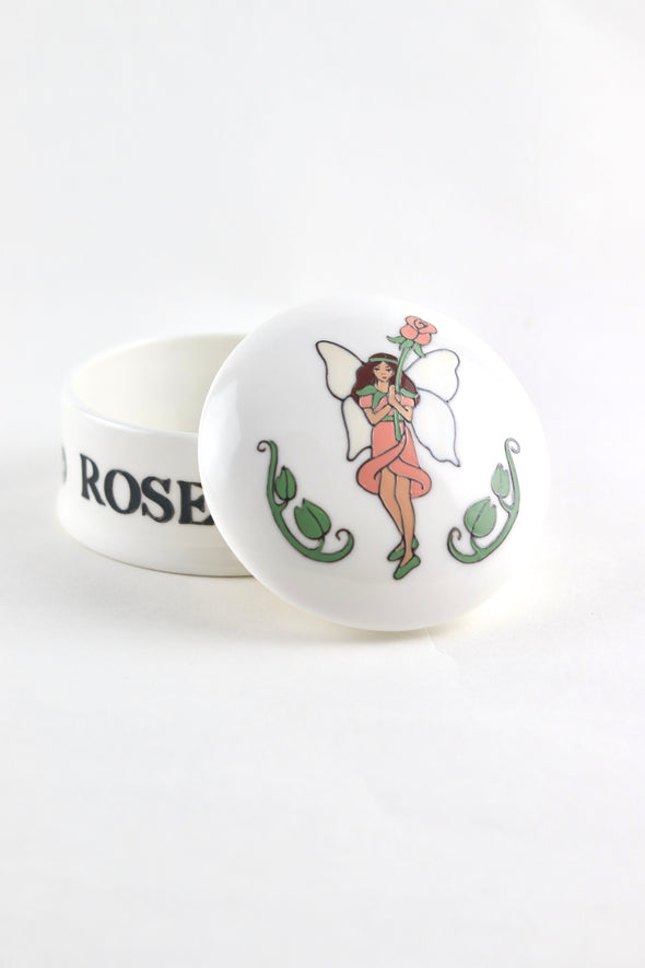 Garden Fairies Trinket Box - Rose