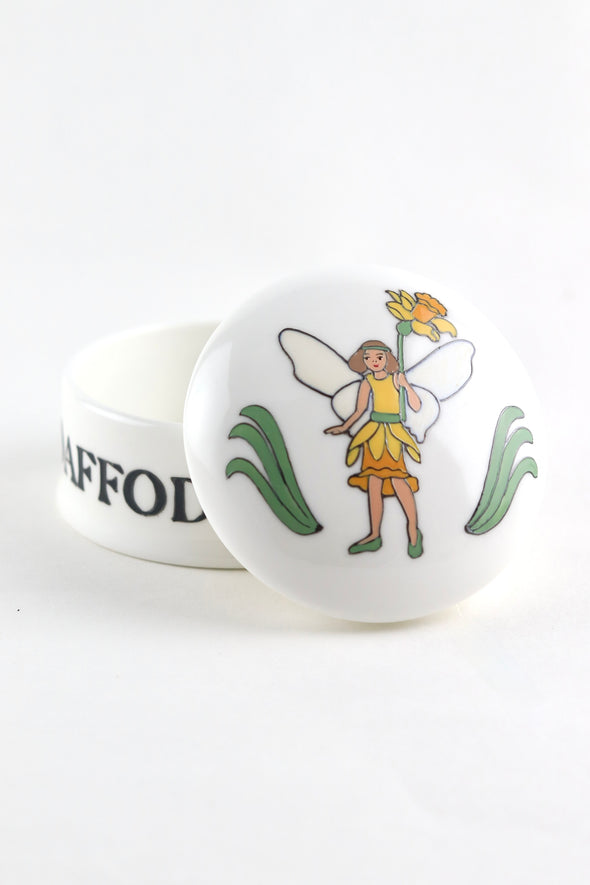 Garden Fairies Trinket Box - Daffodil