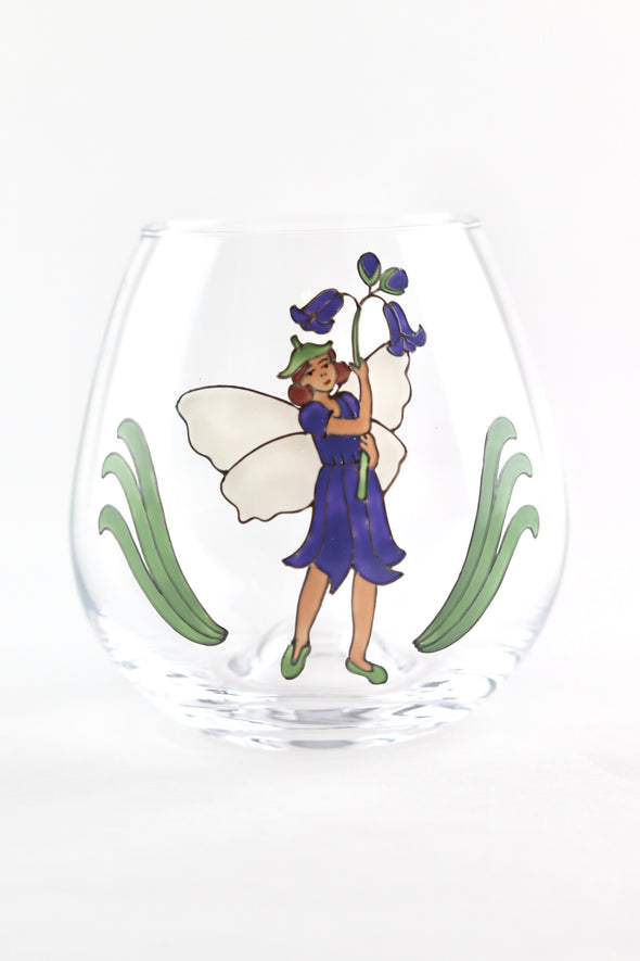 Garden Fairies Stemless Glass