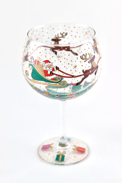 Santa's Sleigh Goblet