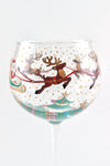 Santa's Sleigh Goblet