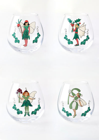 Woodland Fairy Stemless Glasses