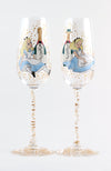 Drink Me Champagne Flute