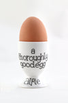Personalised 'Good Egg' egg cup