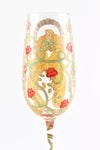 Rapunzel Champagne Flute