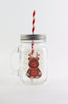 Christmas Drinking Jars