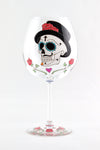 Dia de los Muertos Wine Goblet