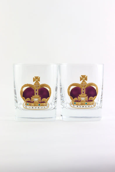 Crown Rocks Glasses