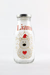 Christmas Mini Milk Bottles