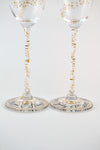 Harry Potter Quote Champagne Glasses