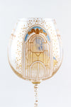 Beauty and the Beast Wine Goblet