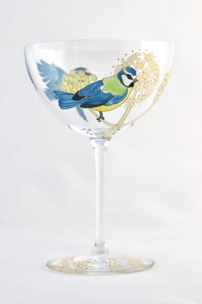 BlueTits Champagne Coupe