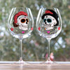 Dia de los Muertos Wine Goblet