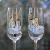 Drink Me Champagne Flute