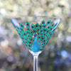Peacock Cocktail Glasses