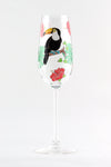 Toucan Champagne Flute