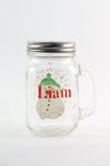 Christmas Drinking Jars