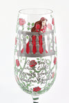 Romeo and Juliet Champagne Flutes