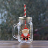 Christmas Drinking Jars