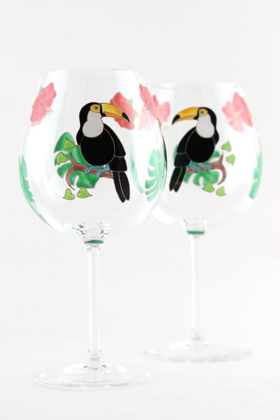Toucan Wine Goblet