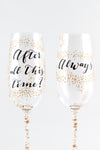 After all this time Champagne Flutes