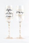 After all this time Champagne Flutes