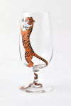 Leaping Tiger Beer Glass
