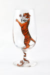 Leaping Tiger Beer Glass