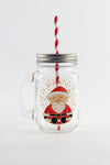 Christmas Drinking Jars