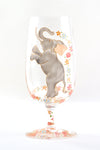 Dancing Elephants Beer Glass