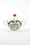 Alice in Wonderland Sugar Bowl
